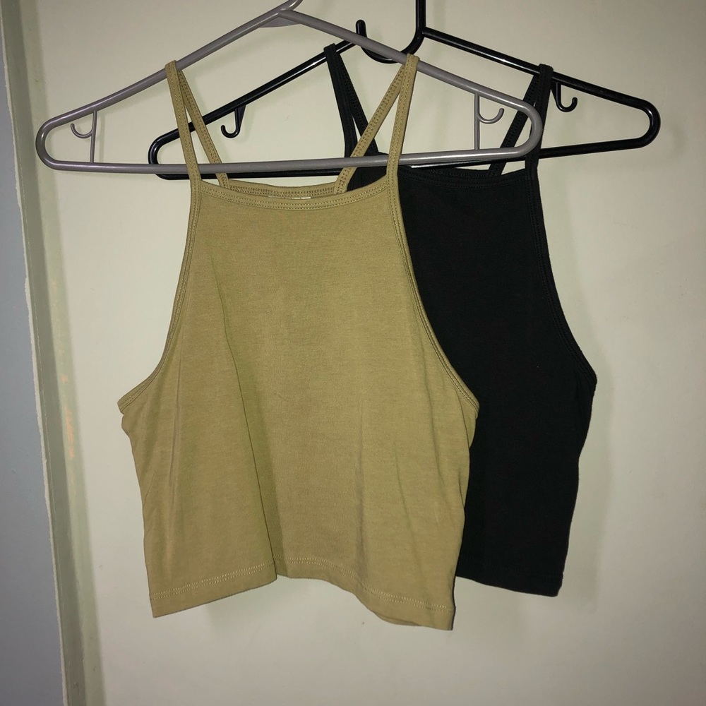 2 H&M Cropped Tank Tops